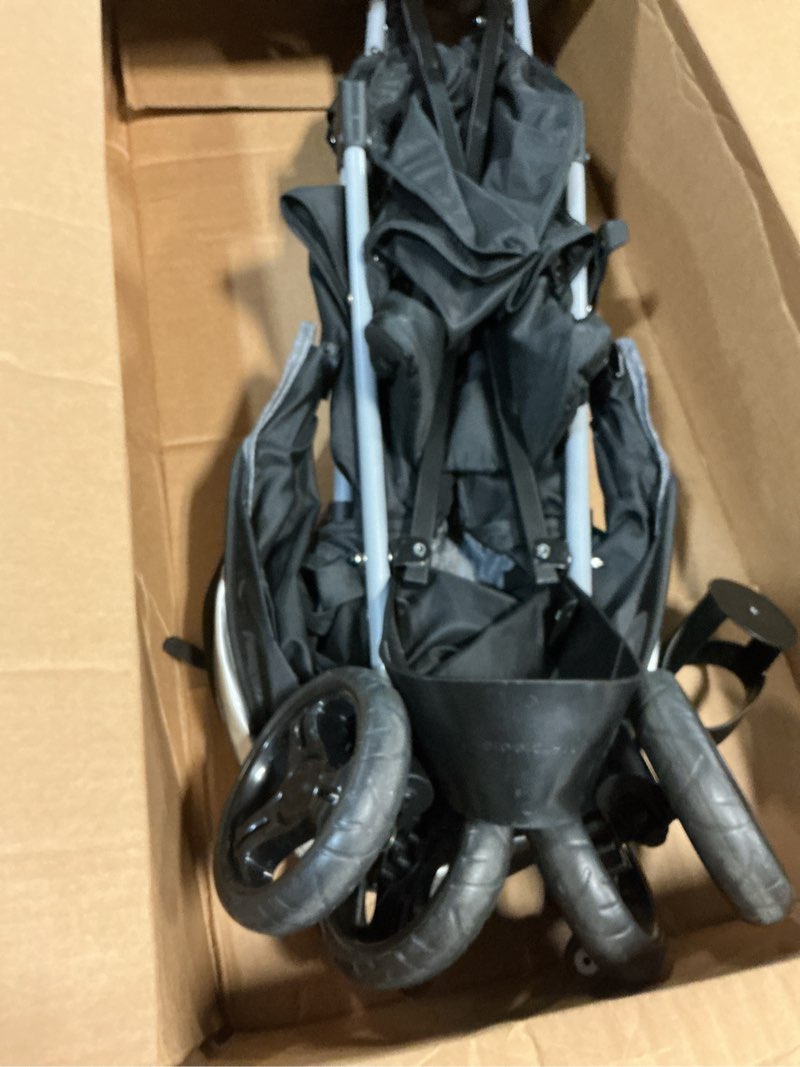 Condition photo showing Good Condition for Summer Infant 3Dlite ST Convenience Stroller, Black & Gray - Lightweight Stroller with Steel Frame, Large Seat Area, Multi-Position Recline, Storage Basket - for Travel and More