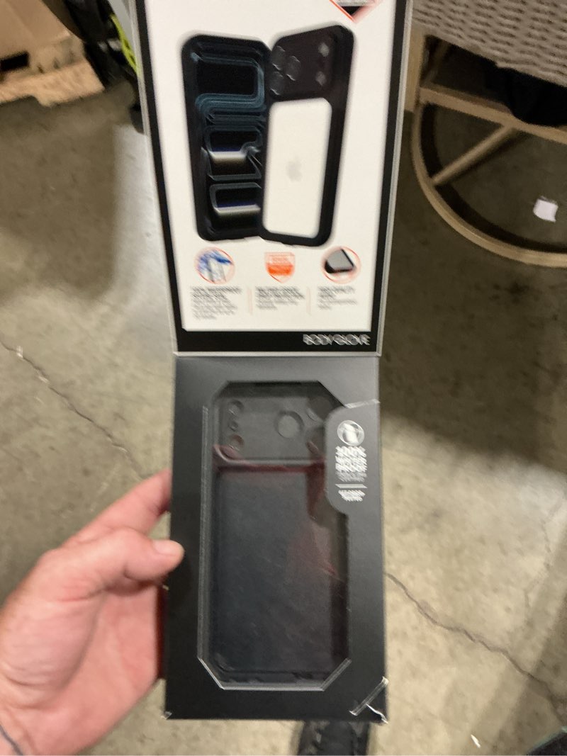 Condition photo showing Good Condition for body glove tidal waterproof phone case for iphone 17 pro max - black/clear