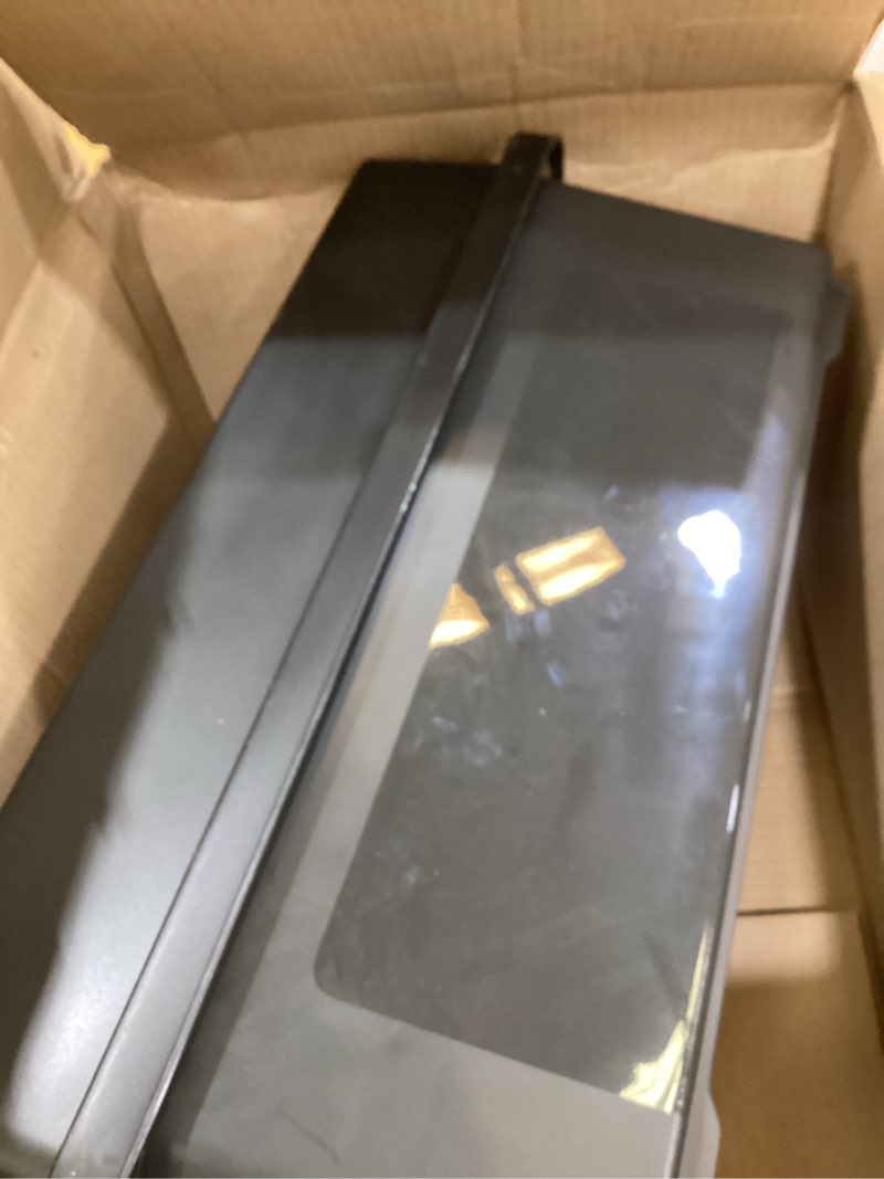 Condition photo showing Good Condition for iris usa elevated dog bowls with storage, 9" h raised bowl for small dogs, airtight pet food storage holds up to 13 lbs, at home or camping, smoke/black medium - 9"h smoke