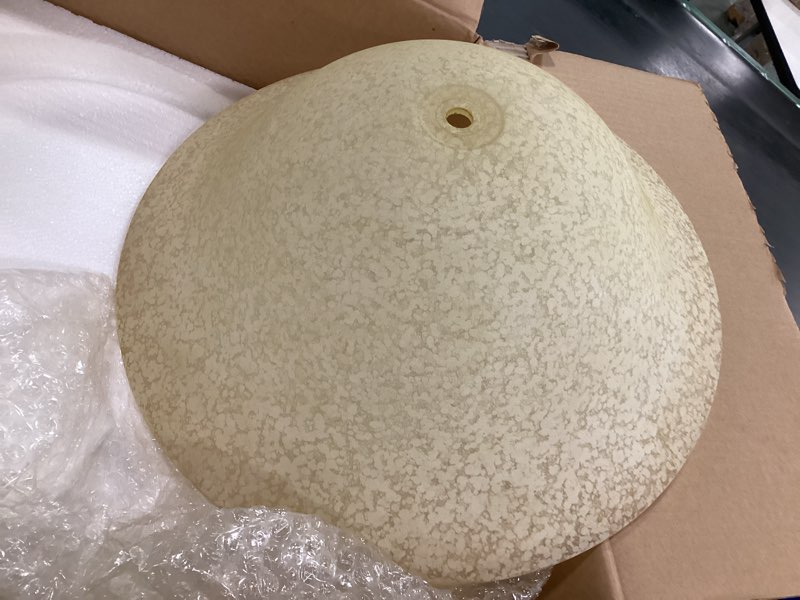 SUNSET LIGTING AND FANS  G2597 PALISADES TURISIMD BOTTOM GLS 