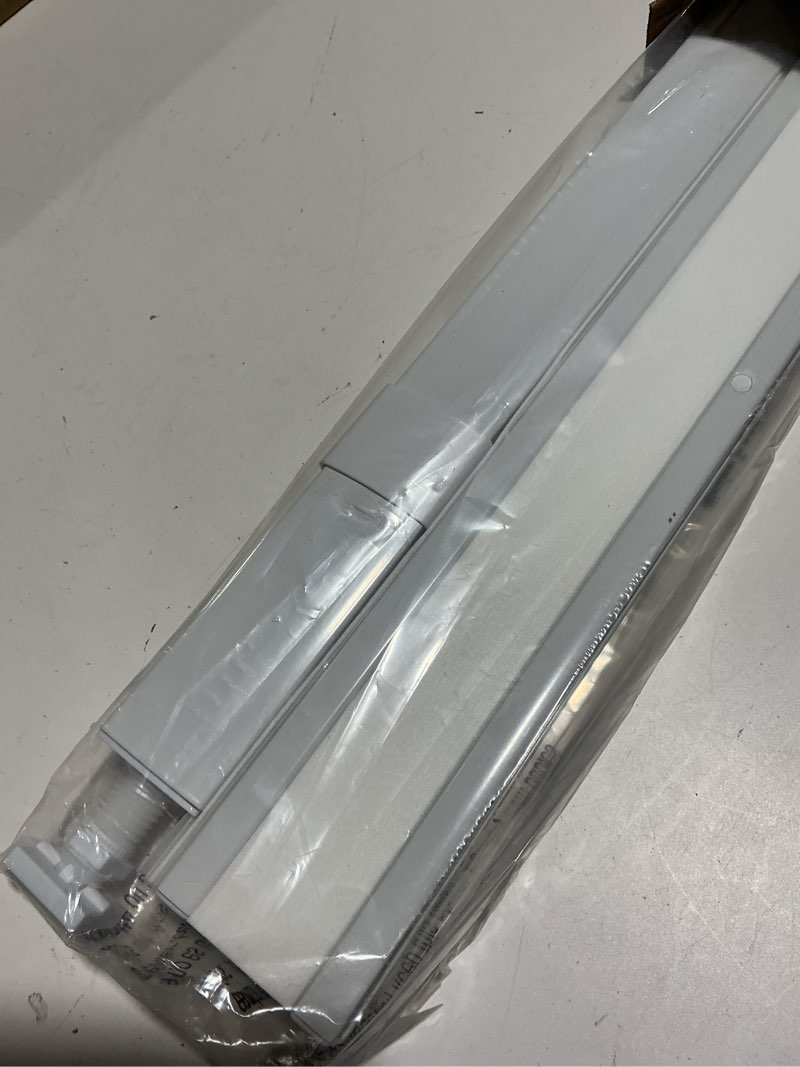 Condition photo showing Good Condition for lazblinds no tools no drill cordless cellular shades, top down bottom up (tdbu) honeycomb shades for home, light filtering thermal insulation blinds for windows, 34" w x 64" h, white light filtering - white 34" w x 64" h