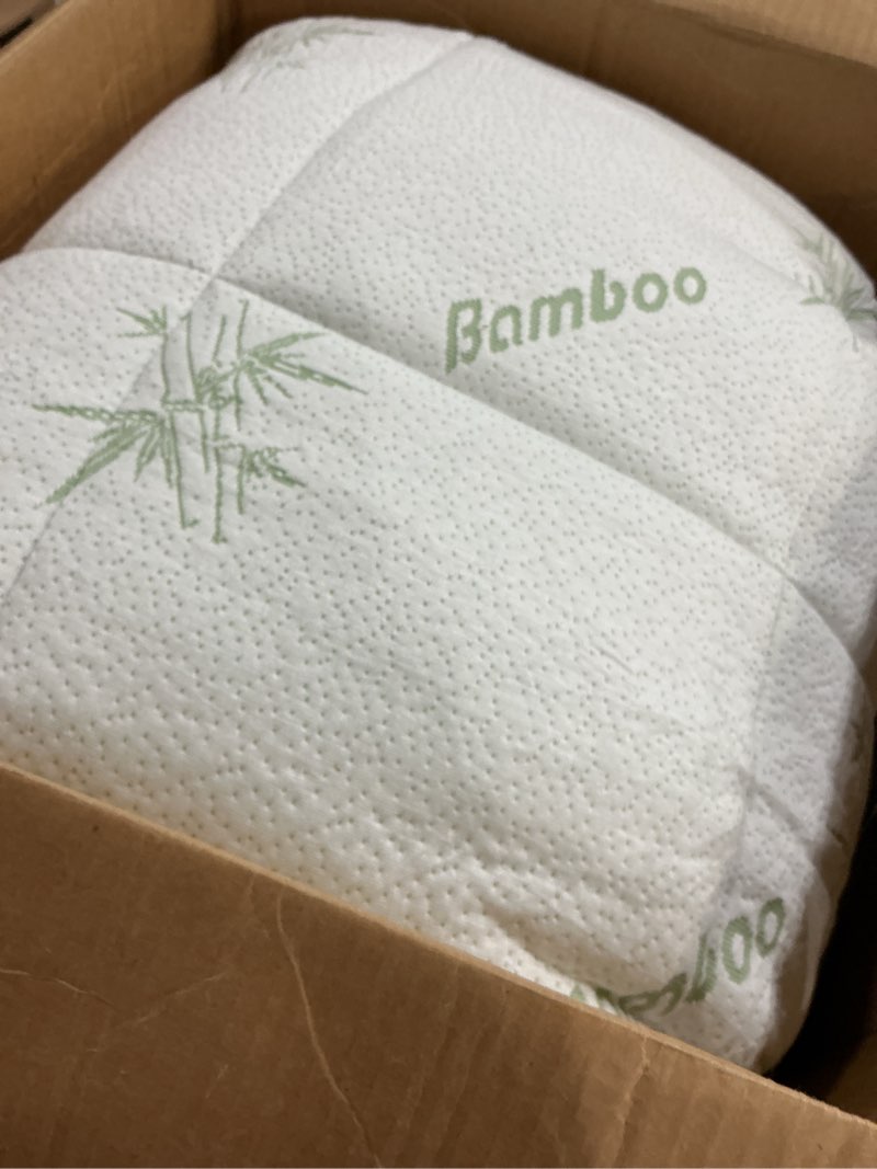 Condition photo showing Good Condition for 3 Inch Mattress Topper - Viscose Made from Bambu,Mattress Protector with 8-21 Inch Deep Pocket (Queen,60"x80")