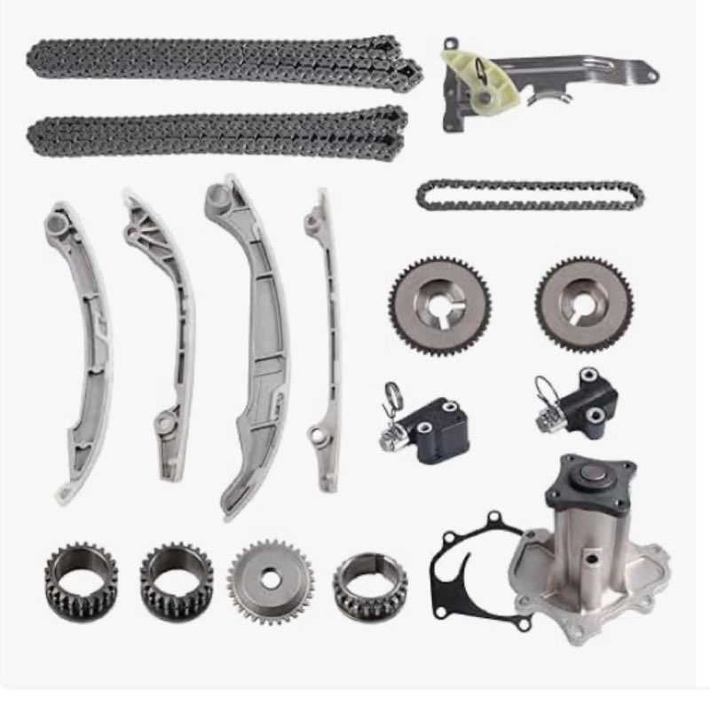 Timing Chain Kit with Water Pump for 2010-2020 Infiniti QX56 QX80, for 5.6L Nissan M56 Q70 NV2500 - 