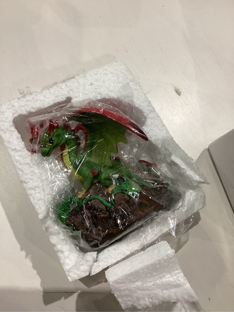 Condition photo showing New/Like New for Pacific Giftware Chili Pepper Dragon by Stanley Morrison Home Decor Statue