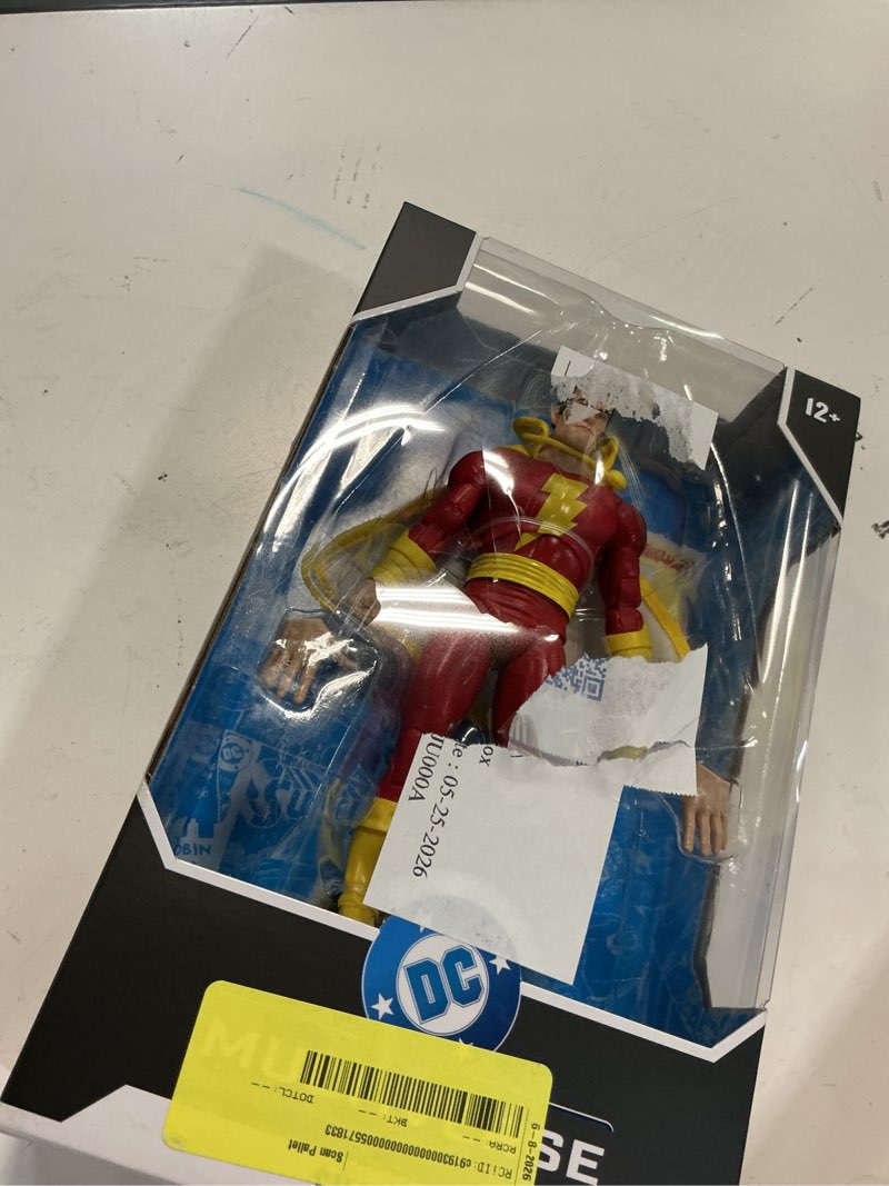 Condition photo showing Good Condition for dc 7in multiverse action figure - shazam - mcfarlane toys