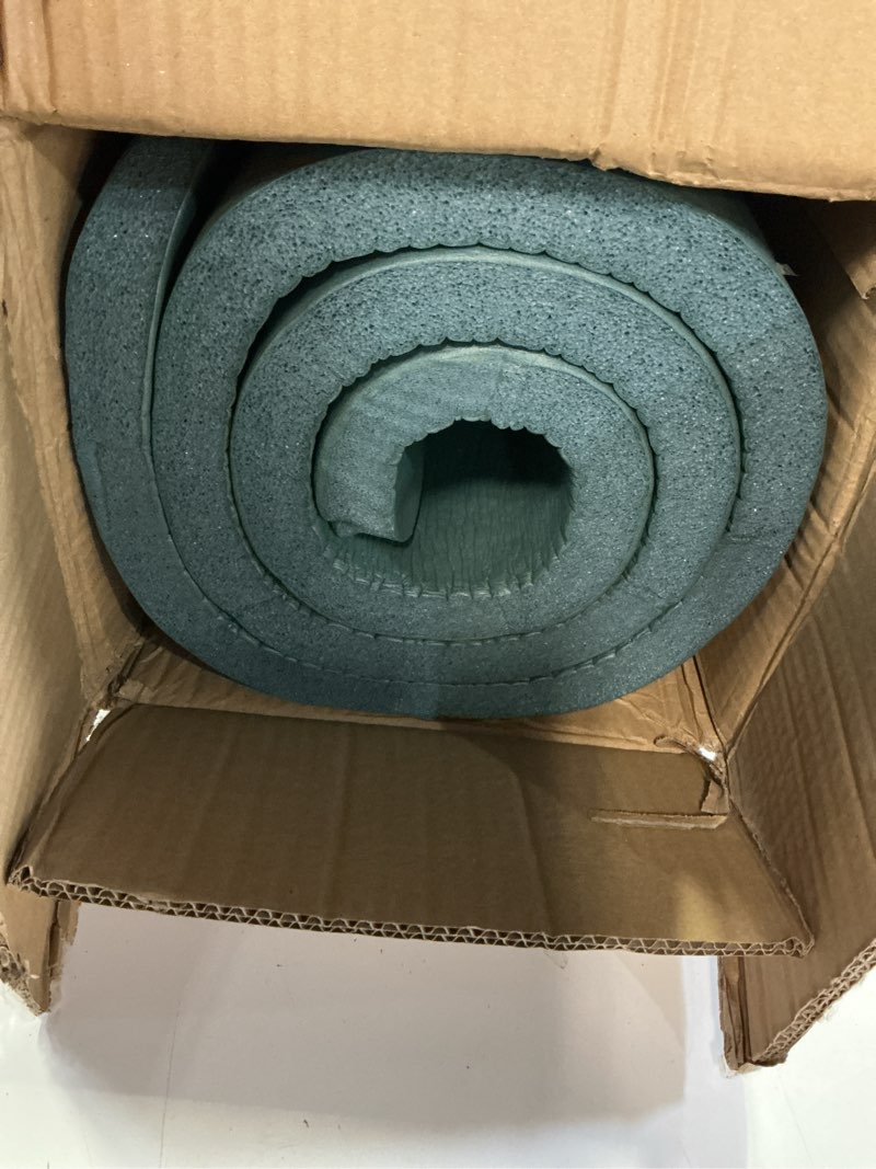 Condition photo showing Good Condition for tone fitness 1-inch thick yoga mat | high-density, non-slip exercise mat with carrying strap for yoga, pilates, & home gym workouts | multiple options diamond teal