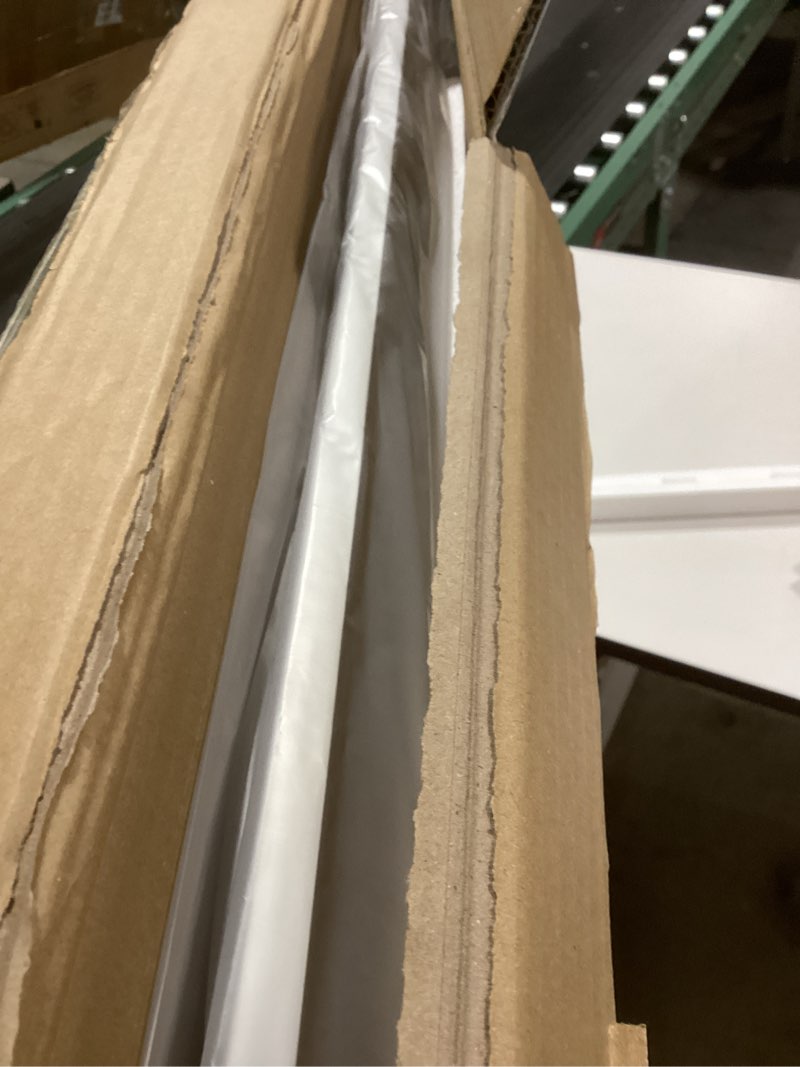 Condition photo showing New/Like New for Amorho 60 X30 Inch Bathroom Mirror Silver, Thick Metal Framed Wall Mirrors for Over Sink, Brushed Nickel Mirror Perfect for Bedroom, Living Room, Entryway, Rectangle (Horizontal/Vertical). Silver 60"L x 30"W