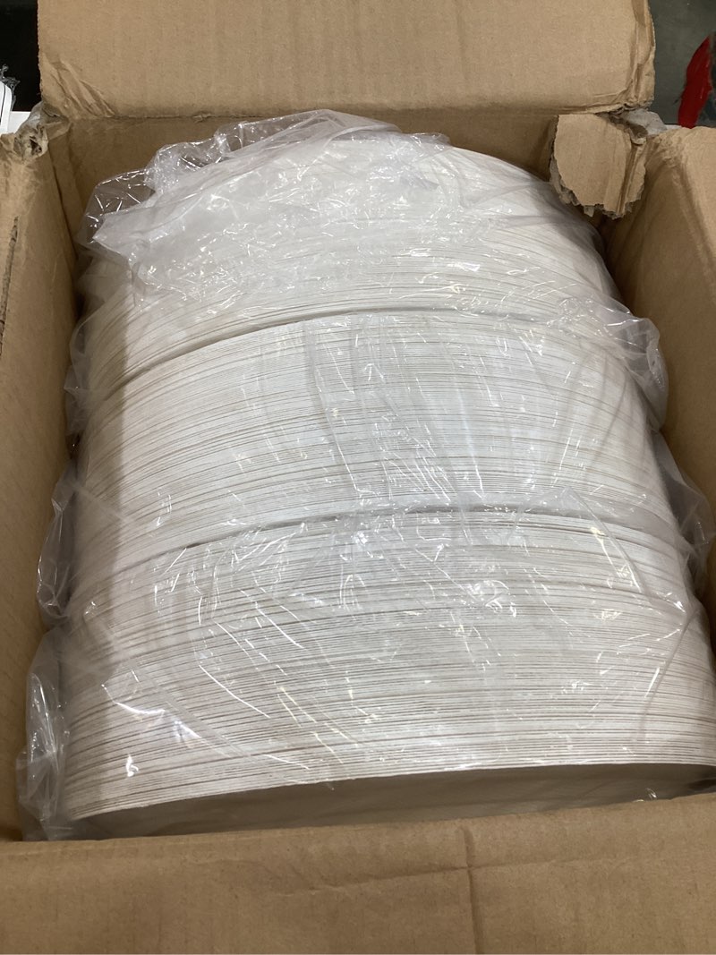 Condition photo showing Good Condition for vplus 300 pack 100% compostable oval paper plates 12 inch super strong disposable paper plates bagasse natural biodegradable eco-friendly sugarcane for bbq, party, dinner, and picnic