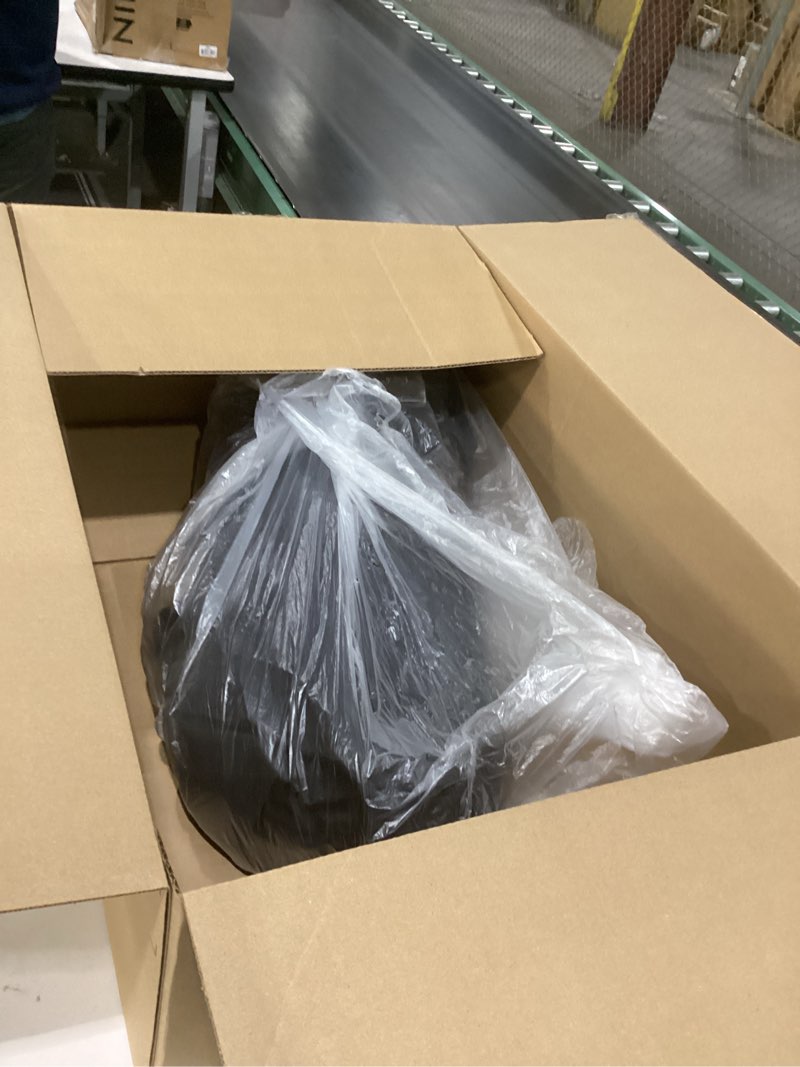 Condition photo showing As Is for Twin Bed Canopy Portable Blackout Bed Tent Privacy Tent for Adult Indoor Sleeping with 3 Doors, Storage Bag, Black Black 41.3"W x 78.7"L (Pack of 1)