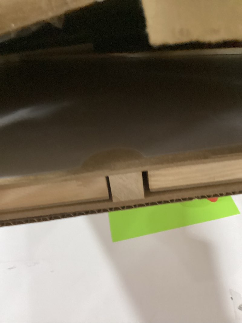 Condition photo showing As Is for 1000 Piece Rotating Puzzle Board with Drawers and Cover - 4 Drawers, Wooden Jigsaw Puzzle Table | 30” X 22”| Jigsaw Puzzle Board - Portable Puzzle Tables for Adults and Kids by Beyond Innoventions 1000 Pieces