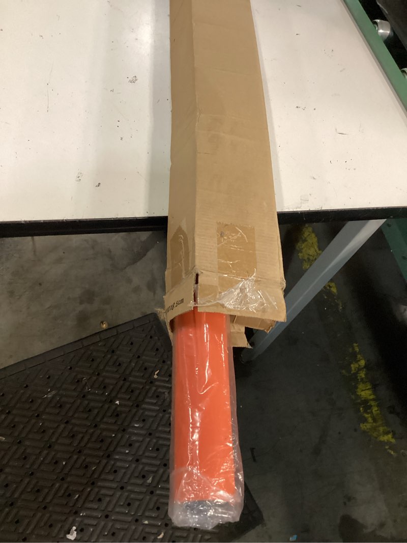 Condition photo showing Good Condition for 30ft reach duster kit, window cleaning with 5-24ft telescoping extension pole, high ceiling duster, microfiber feather duster, cobweb duster, window squeegee, feather duster, extendable pole kit 24ft orange