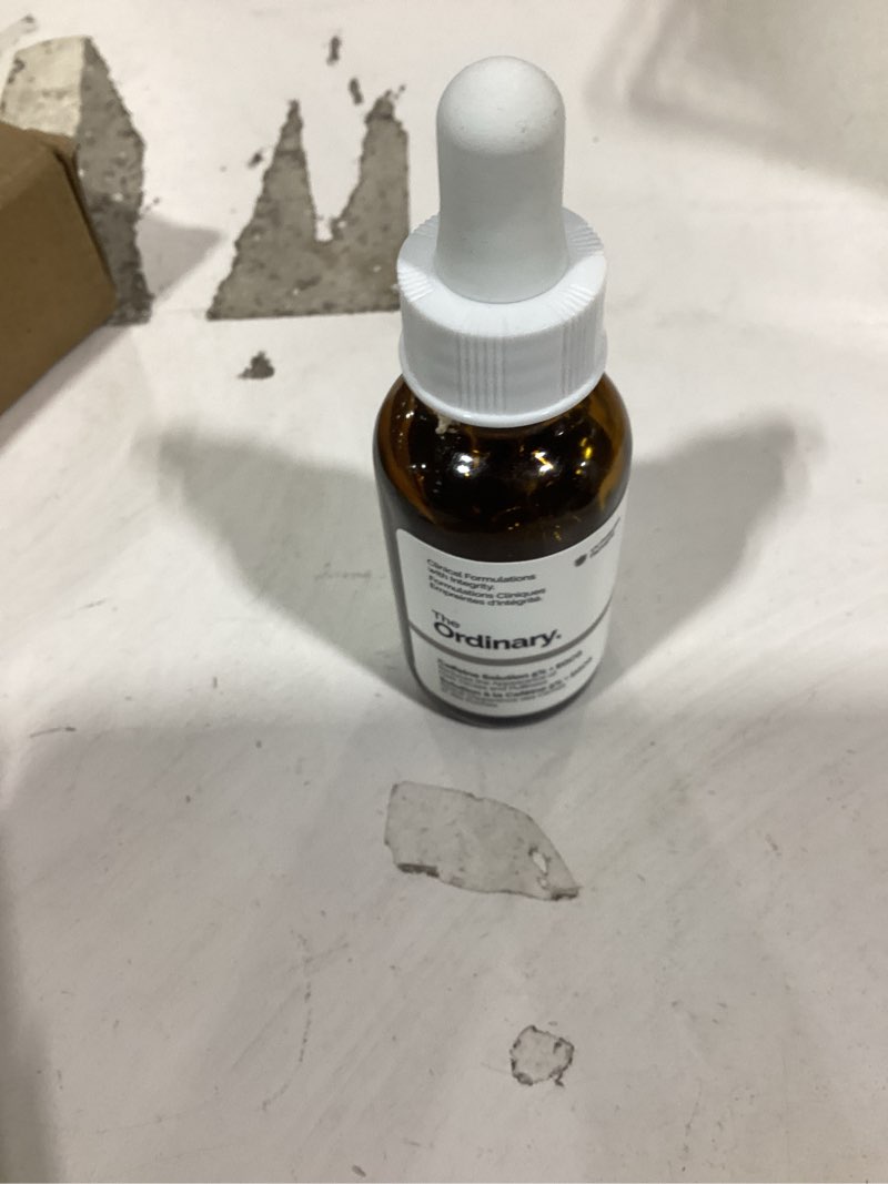 Condition photo showing As Is for the ordinary caffeine solution 5% + egcg, depuffing eye serum for dark circles and tired eyes 1 fl oz (pack of 1)