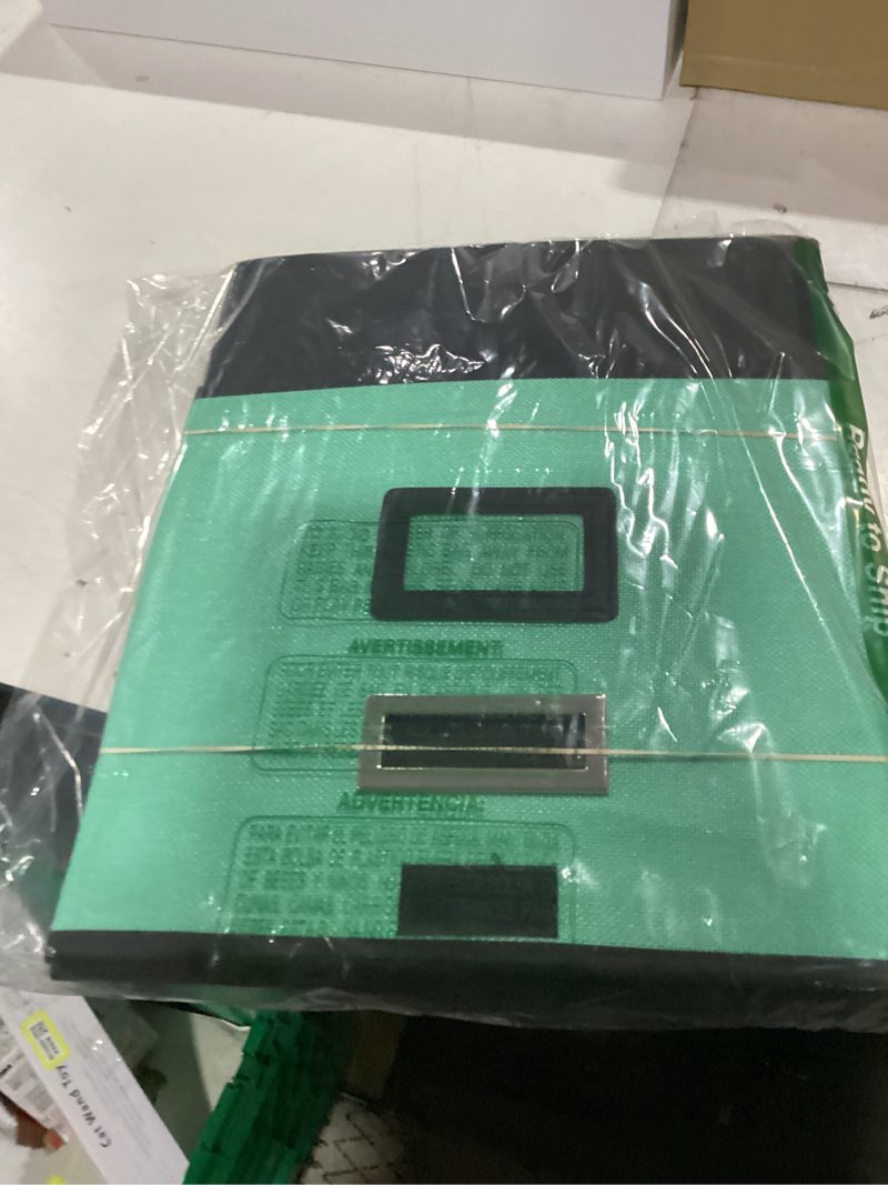 Condition photo showing Good Condition for huolewa file organizer box with lid, collapsible file folder organizer for office document storage, filing box with plastic slide for letter size hanging file folders(1 pack, light green) light green 1 pack - without folders