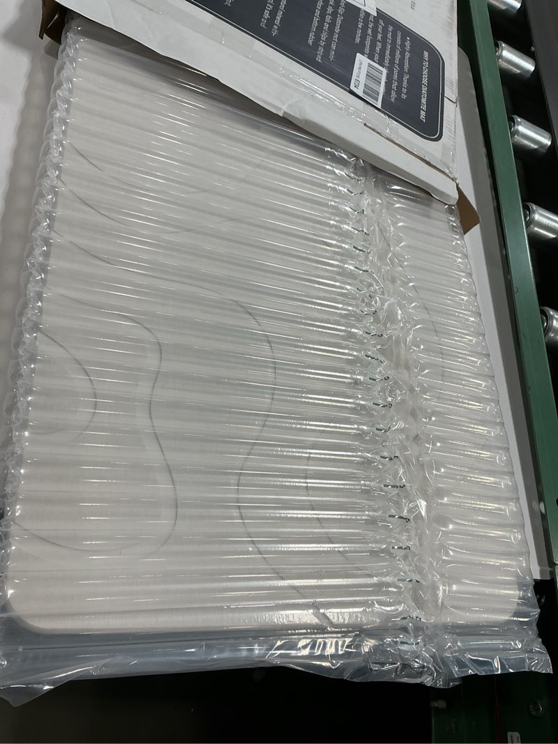 Condition photo showing Good Condition for Stone Bath Mat Diatomaceous Earth Shower Mat Non-Slip Super Absorbent Diatomite Stone Mats for Bathroom Floor/Ktichen Cuonter Quick-Drying Easy to Clean (24''*16''White)