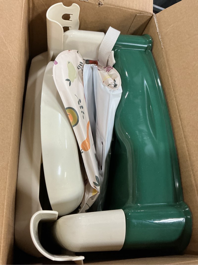 Condition photo showing Good Condition for safety 1st deluxe 5-in-1 sit, snack & go convertible toddler booster seat, turnip the beet