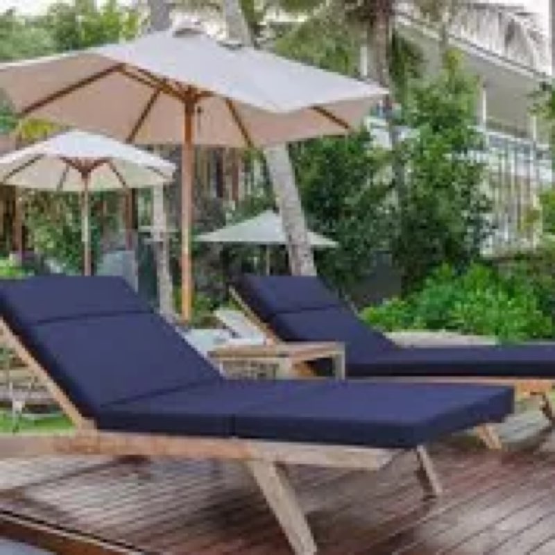 4In Chaise Lounge Cushions Outdoor(Set Of 4)