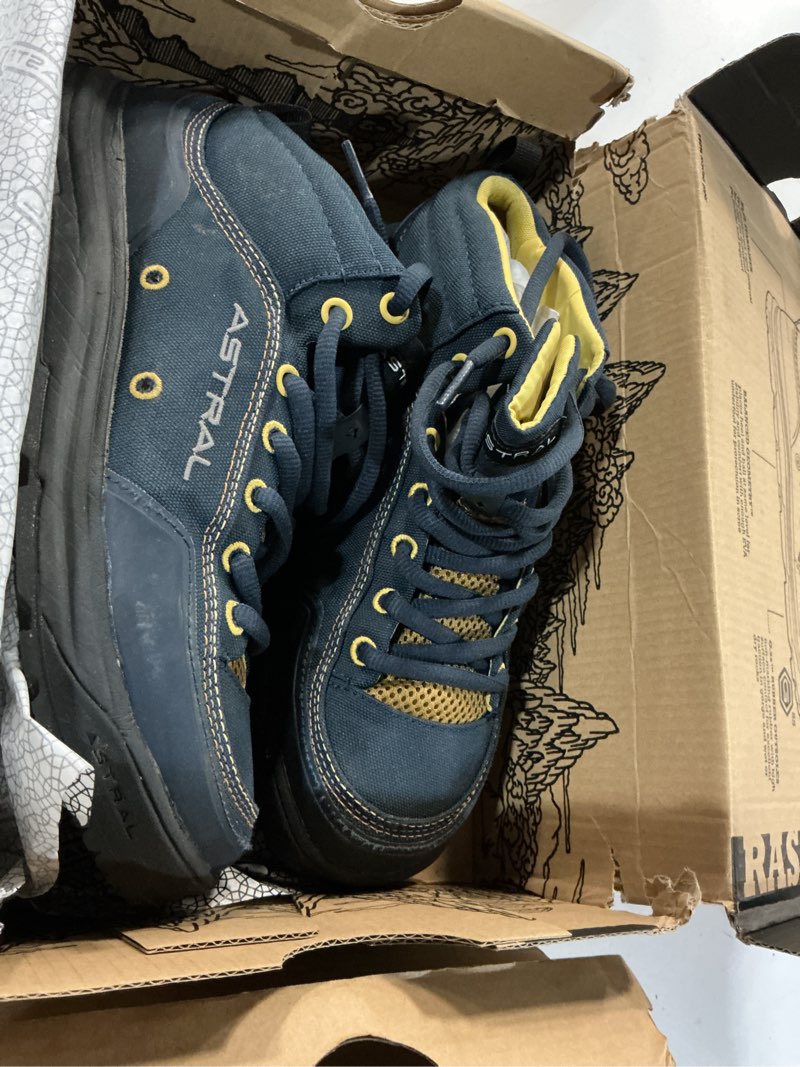 Condition photo showing New/Like New for astral rassler 2.0 water shoe storm navy m8/w9 ( size :8/9 ) 