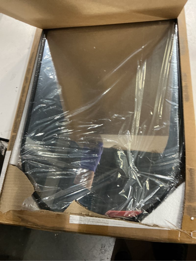 Condition photo showing Good Condition for Delma Arched Mirror Full Length,Standing Mirror Full Body,Large Floor with Stand for Wall Entryway Door Bedroom Bathroom Living Room Black Frame 56"L x 15"W