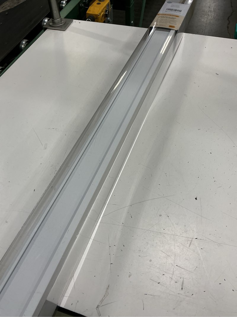Condition photo showing Good Condition for persilux free-stop light filtering roller shades for window blinds cordless roller blinds with striped jacquard fabric uv protection thermal insulated window shades for home patio white 33" w x 72" h 33"w x 72"h white-light filtering