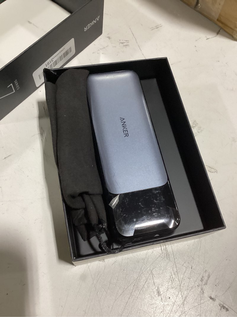 Condition photo showing Good Condition for anker 737 power bank, 24,000mah 3-port laptop portable charger with 140w fast charging, smart display, for outdoor work, compatible with iphone 16/15/14 series, vision pro, samsung, macbook, and more