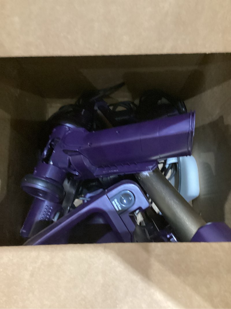 Condition photo showing As Is for shark powerdetect upright vacuum cleaner with hepa filter, heavy duty vacuum with powerful suction for pet hair pickup, duoclean technology, powered lift-away, ideal for carpets & hardfloors, az4002 powerdetect w/ odor neutralizer