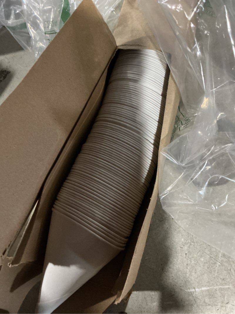 Condition photo showing Good Condition for smygoods disposable white paper cone cups (pack of 200-4.5 oz) eco-friendly, leak-proof, ideal for events, water coolers, quick hydration & efficient cleanup