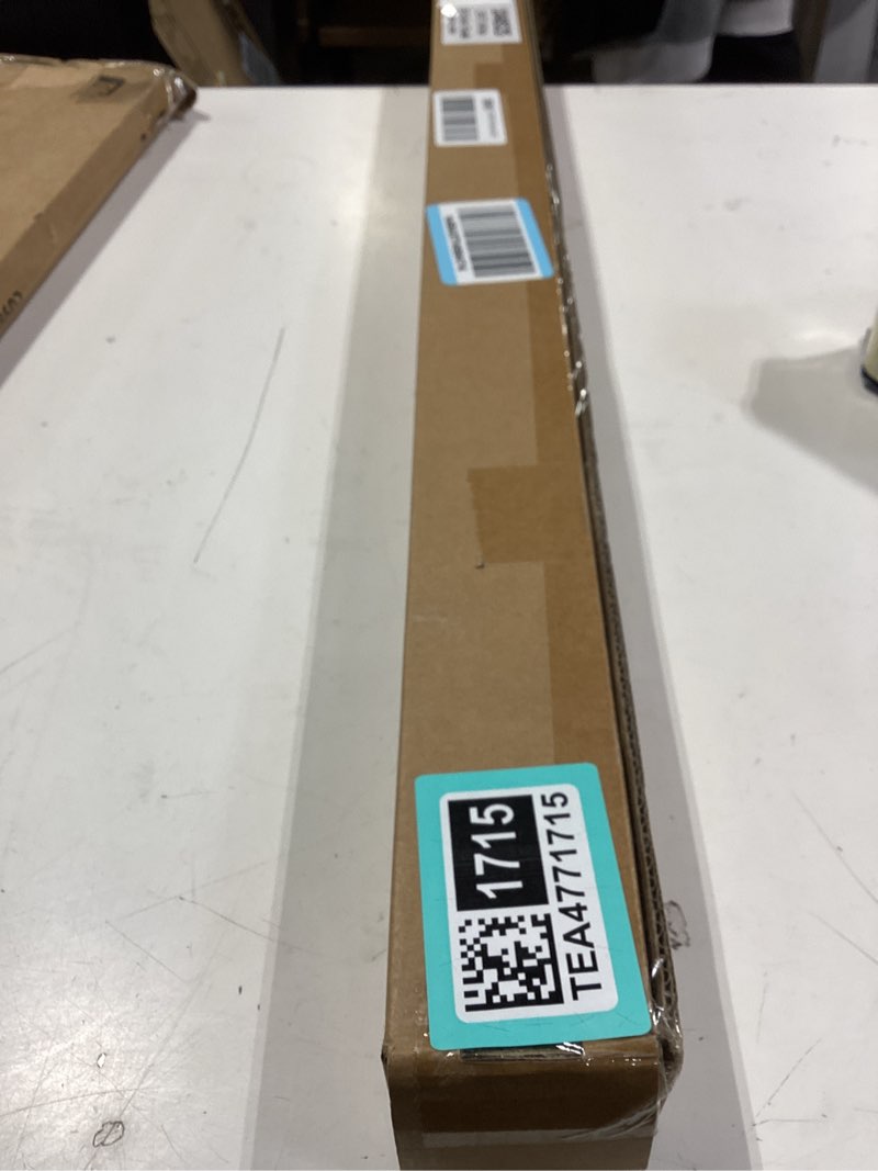 Condition photo showing New/Like New for levolor basics cordless fabric roller shade, easy to install blackout shades for windows, neutral white, fits up to 29” width and 72” length, home solution for any space or room decor 29"w x 72"h white 1