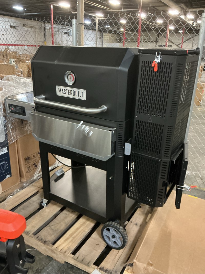 Condition photo showing As Is for gravity series® 600 digital charcoal grill + smoker