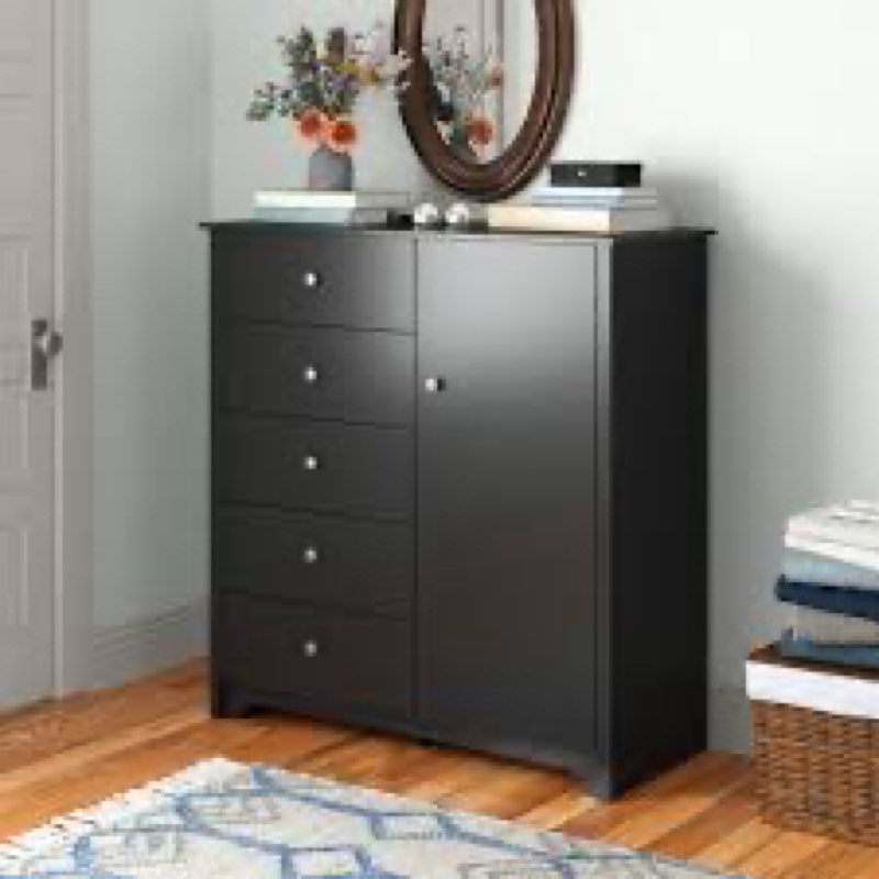 Jayra Vito 5 Drawers Gentleman's Chest - Box 2