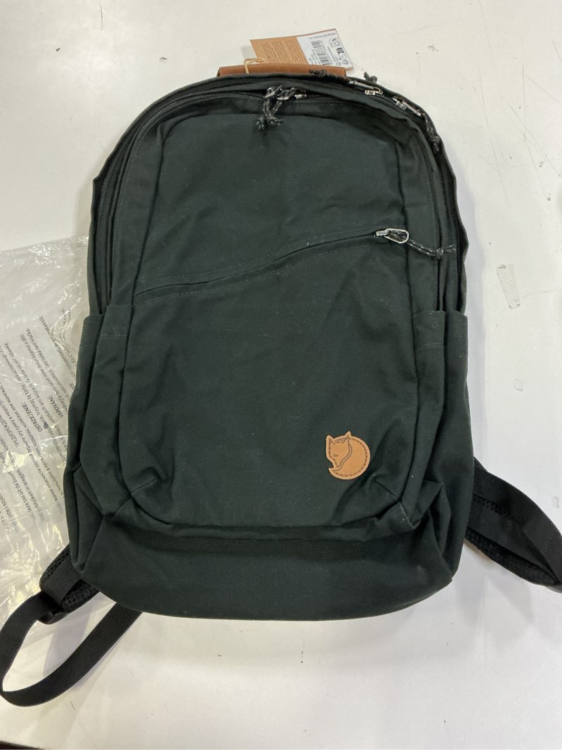 Condition photo showing New/Like New for fjällräven räven 20 backpack - multi-pocket organization, padded support, durable fabric - commuting, travel, black one size black