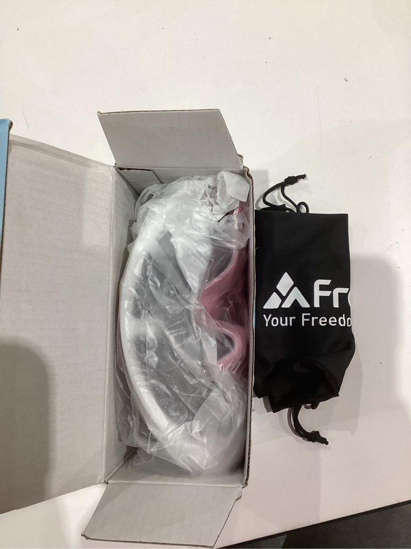 Condition photo showing New/Like New for Freela Kids Ski Snowboard Goggles for Toddler(3-14) Youth Anti Fog Anti UV Goggles Girls Boys Snow Skiing Equipment Revo Pink 60%vlt