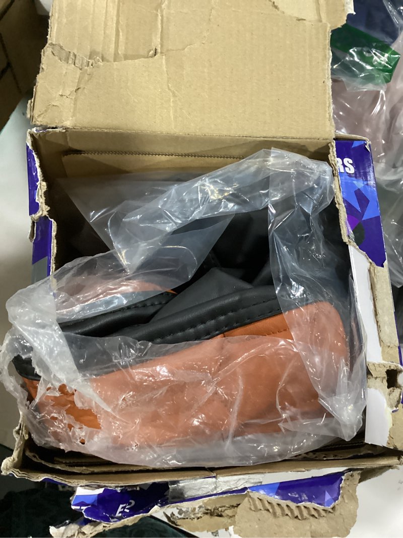Condition photo showing Good Condition for NOKINS Golf Cart Seat Covers, Fit for YAMAHA/G29/Drive2 OEM Standard Front Seat Cushion, Yamaha Accessories Vinyl Seat Covers, No Nails Required (Carbon Fiber Dark Brown&Black) Carbon Fiber Dark Brown&Black Fit YAMAHA/G29/Drive2