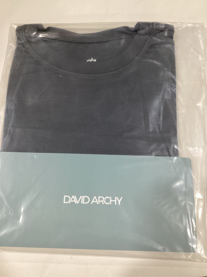 Condition photo showing New/Like New for DAVID ARCHY Women's Long Sleeve Modal Soft Bodysuit Going Out Tops for Women Crew Neck Medium Dark Grey