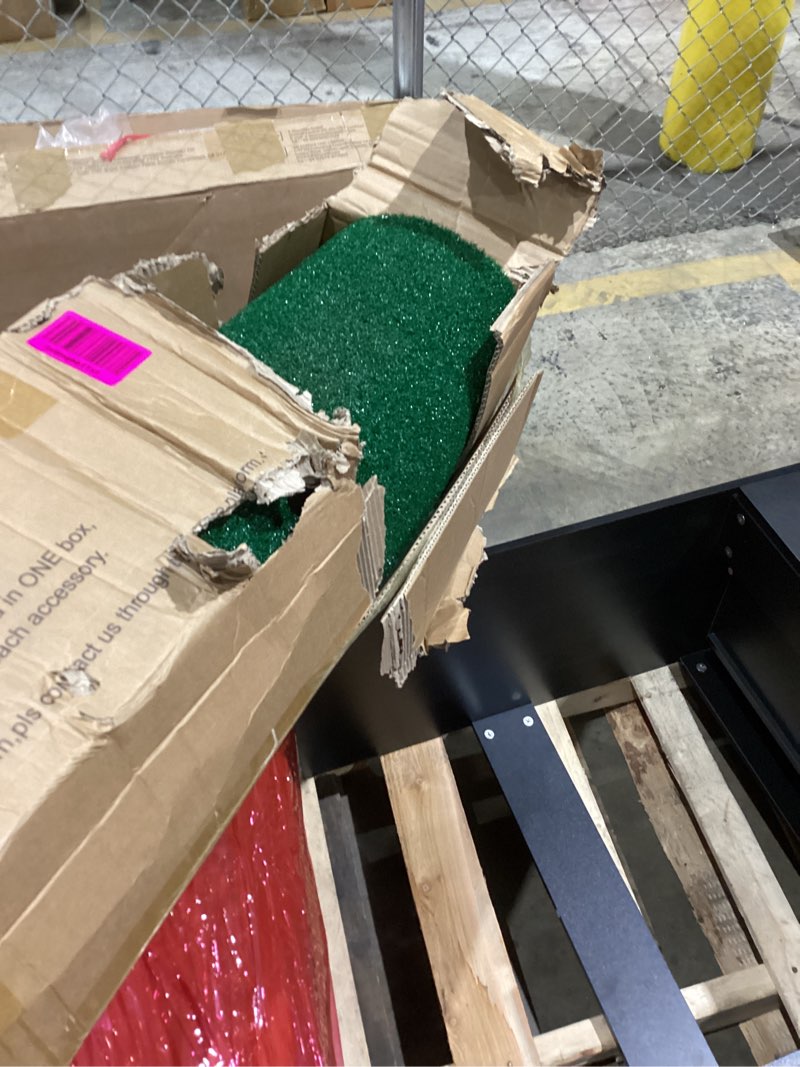 Condition photo showing item condition for 5×4/5×5FT Elite Golf Hitting Mats Professional Golf Mats Practice Outdoor Indoor, Golf Driving Turf Grass Matt Simulators for Home with 3 Tees and Tray