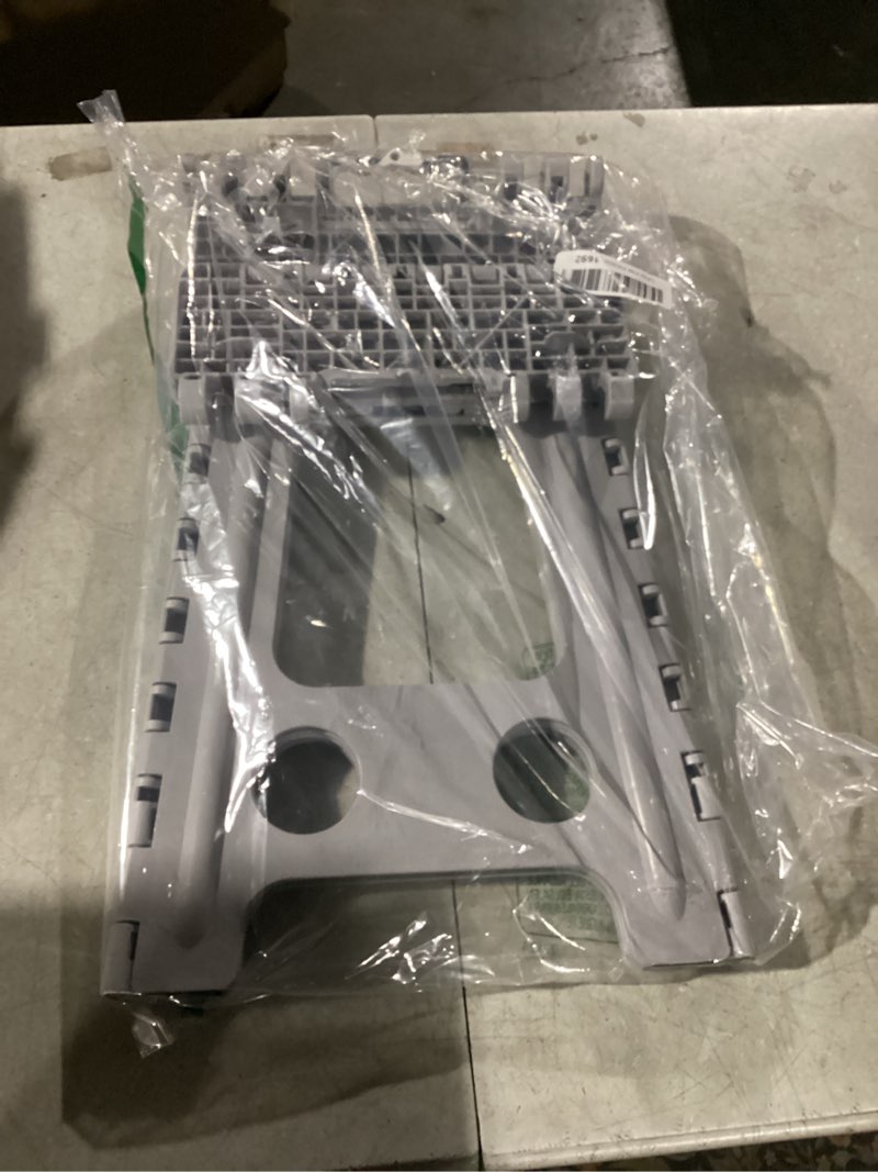 Condition photo showing item condition for Delxo Folding Step Stool 17.5 Inch,Heavy Duty Step Stools for Adults,Non Slip Folding Stool with Handle,Premium Portable Foldable Step Stool for Kitchen Bathroom Bedroom Up to 400LBS,(Grey,1PC) Gray 17.5 Inch