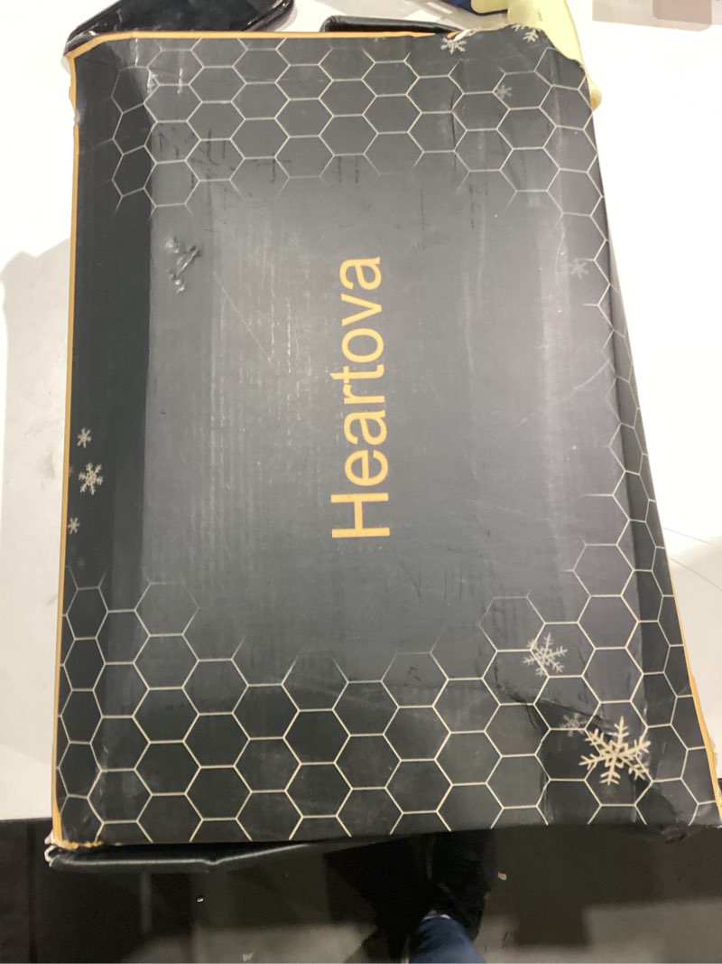 Condition photo showing New/Like New for Graphene Women Heated Puffer Jacket with 18400 mAh Battery Pack Large Black