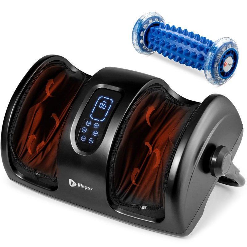LifePro Shiatsu Foot Massager with Heat, Foot Massager