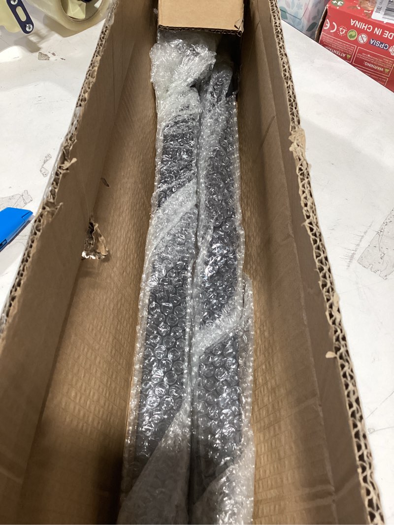 Condition photo showing New/Like New for 8FT Black Industrial Iron Hand Railing, Wall Support Handle for Indoor Stairs & Outdoor Decks, Non-Slip & Rust-Resistant