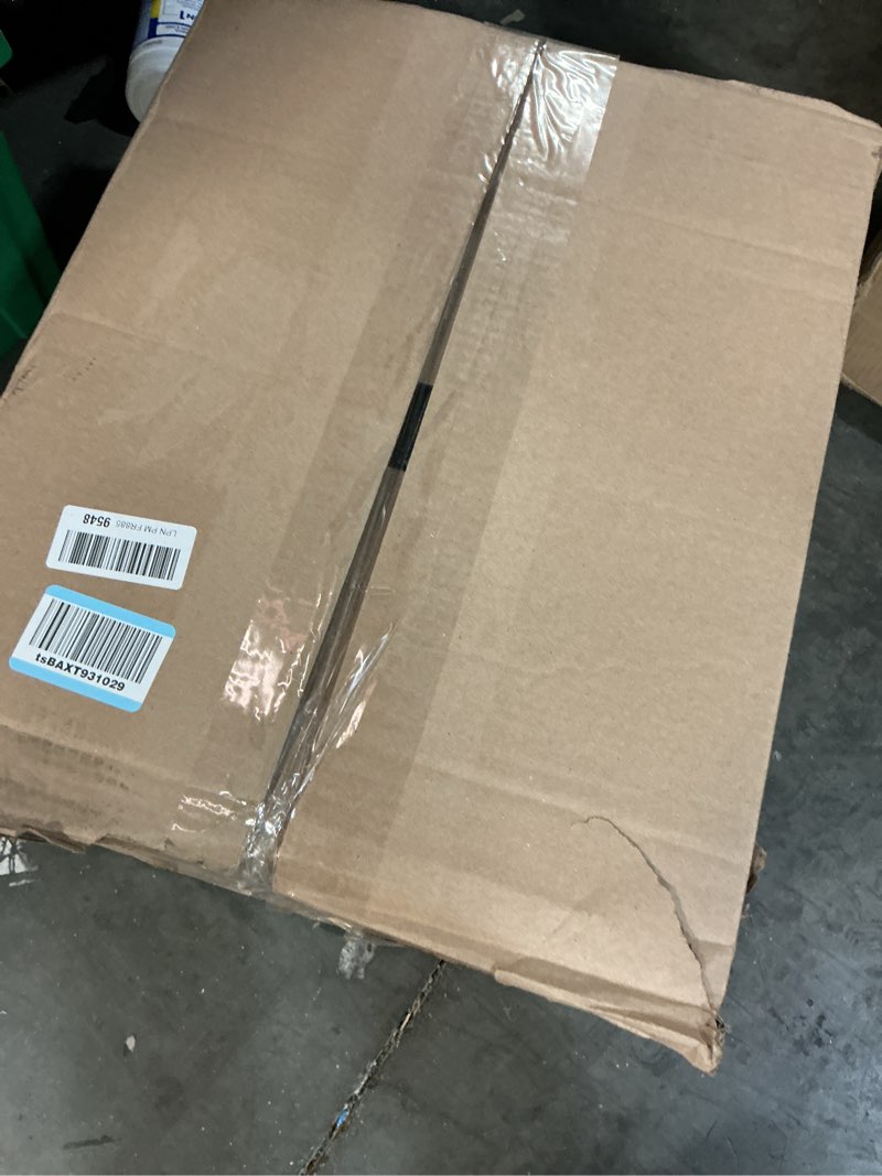 Condition photo showing As Is for SHARP Countertop Microwave Oven with Removable 12.4" Carousel Turntable, 1000 Watt, 1.1 Cubic Feet, Black