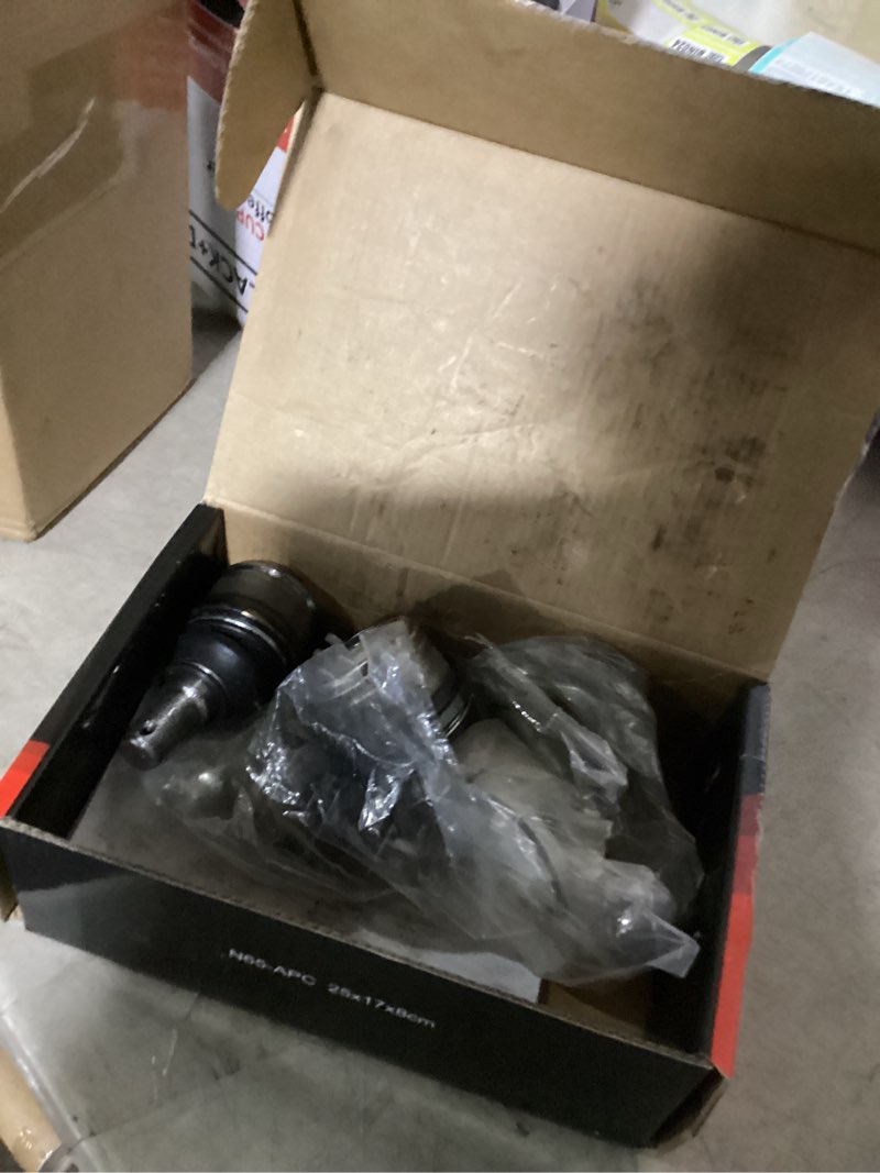 Condition photo showing As Is for a-premium set of 4, front upper & lower ball joints kit, compatible with ford f-250 1999, f-250 super duty 1999-2022, f-350 super duty 1999-2022, excursion 2000-2005, rwd only