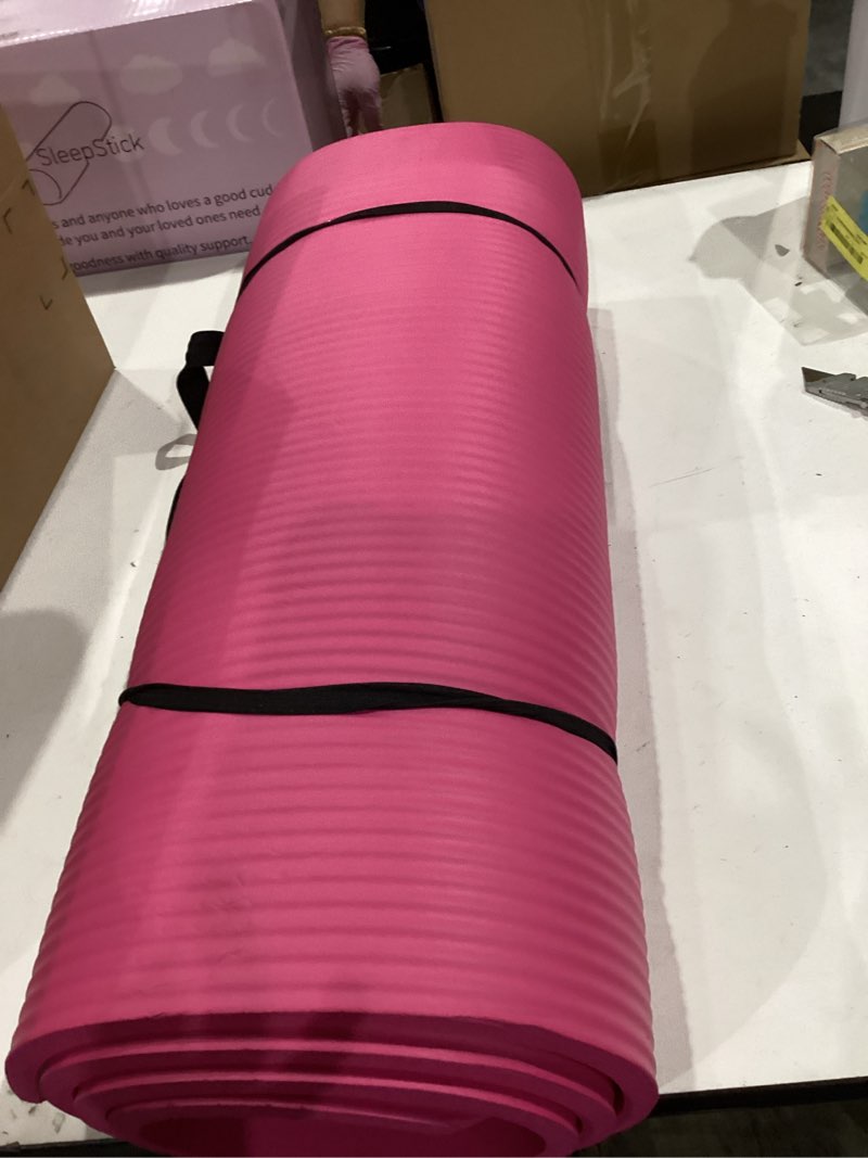 Condition photo showing Good Condition for balancefrom 1/2-inch yoga mat, pink
