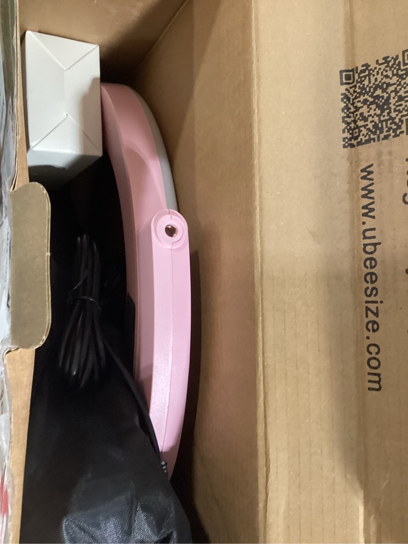 Condition photo showing Good Condition for ubeesize upgraded 12'' ring light with 62'' tripod stand and magnetic phone holder,led selfie ringlight for iphone with remote,circle light for tiktok/youtube/photography/makeup/live stream pink 12in-magnetic pink