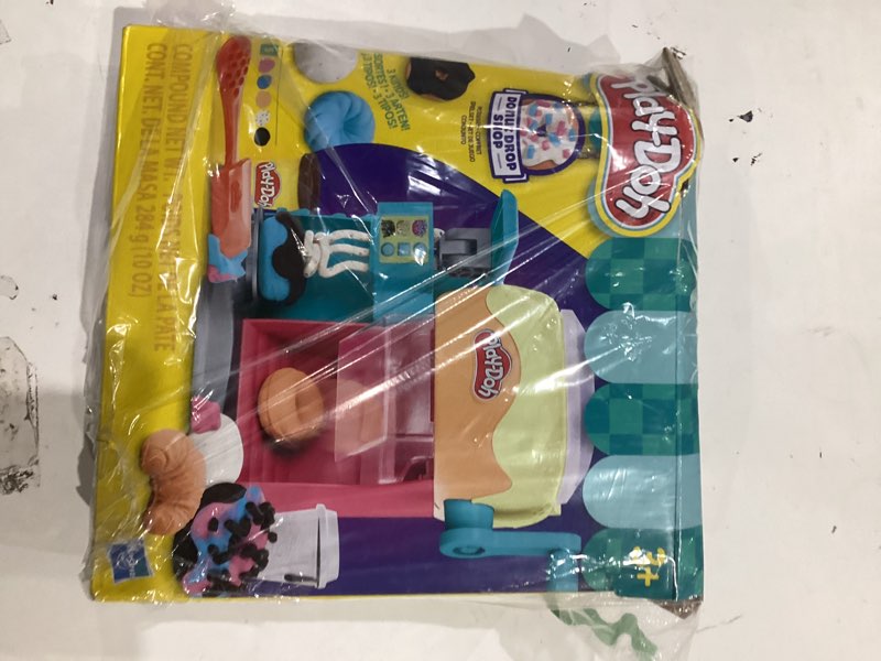 Condition photo showing As Is for Play-Doh Donut Drop Shop Playset, Play Food Toy, Kids Arts & Crafts, 3+ Years