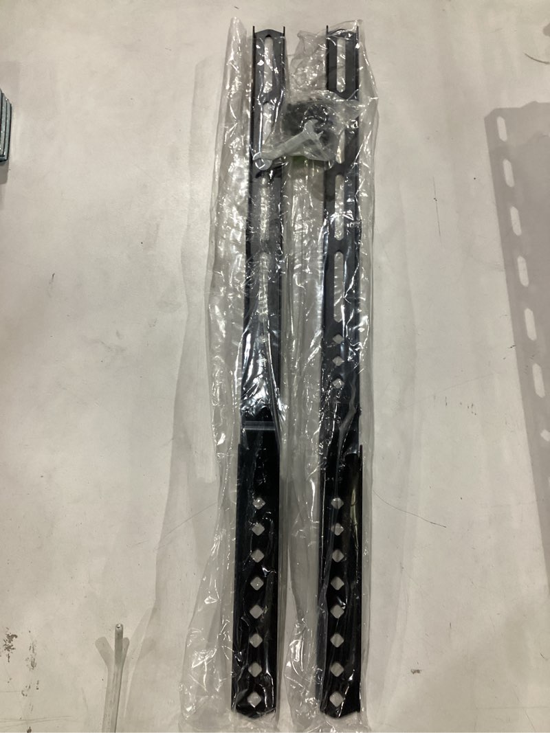Condition photo showing As Is for *similar to stock* perlegear ul listed full motion tv wall mount for 42-90 inch tvs up to 132 lbs, tv mount with dual articulating arms, tool-free tilt, swivel, extension, leveling, max vesa 600x400mm, 16\" studs, pglf8. 42-90 inch full motion tv wall mount
