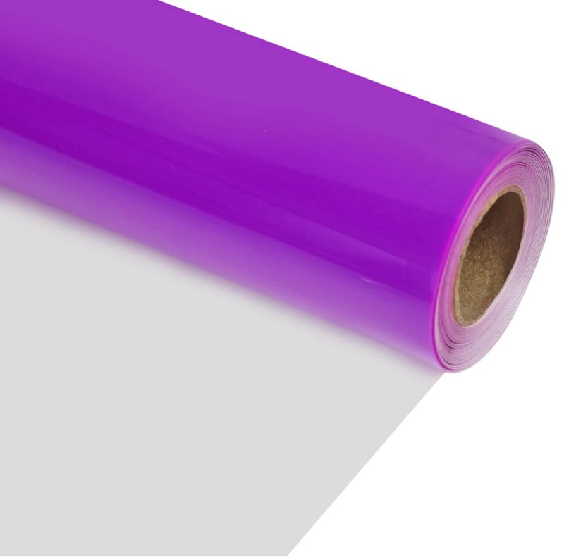 (Similar to the image)(Unknown size)RENLITONG 3D Puff HTV Matte Heat Transfer Vinyl Roll 12\" x 7ft Iron on for Heat Press T Shirt for All Cutter Machine Heat Vinyl Design (7ft, 3D Puff Purple