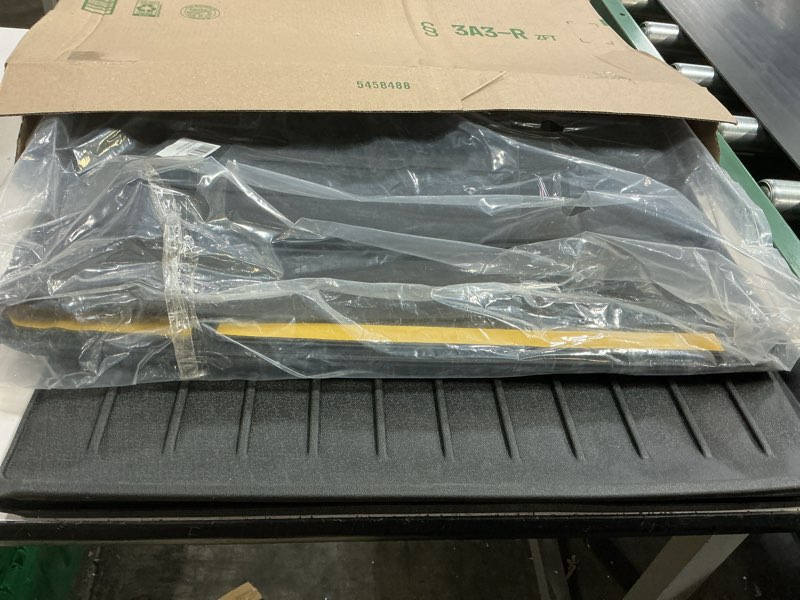 Condition photo showing Good Condition for cargo liners for 2022-2025 chevy chevrolet tahoe/gmc yukon trunk mat with 3rd row seat back cover accessories, all weather rear cargo mat backrest protector(not for yukon xl) for 22-25 tahoe/yukon