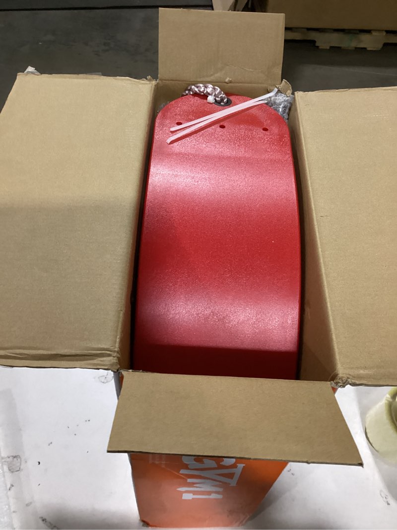 Condition photo showing As Is for Gym1 Doorway Indoor Swing & Pull-Up Bar Set - Sensory Swing with Rope Ladder - Built-in Pull-Up Bar for Kids Workout Equipment - Easy No-Drill Mount for Indoor Playset - 2-Piece, Red 2 Piece Red