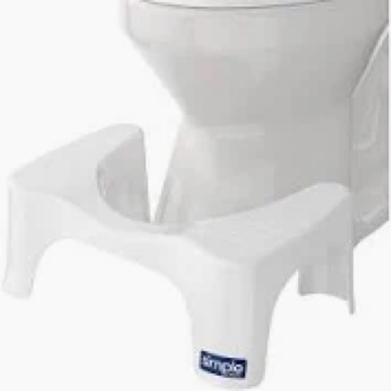 Squatty Potty Simple Curve Toilet Stool.