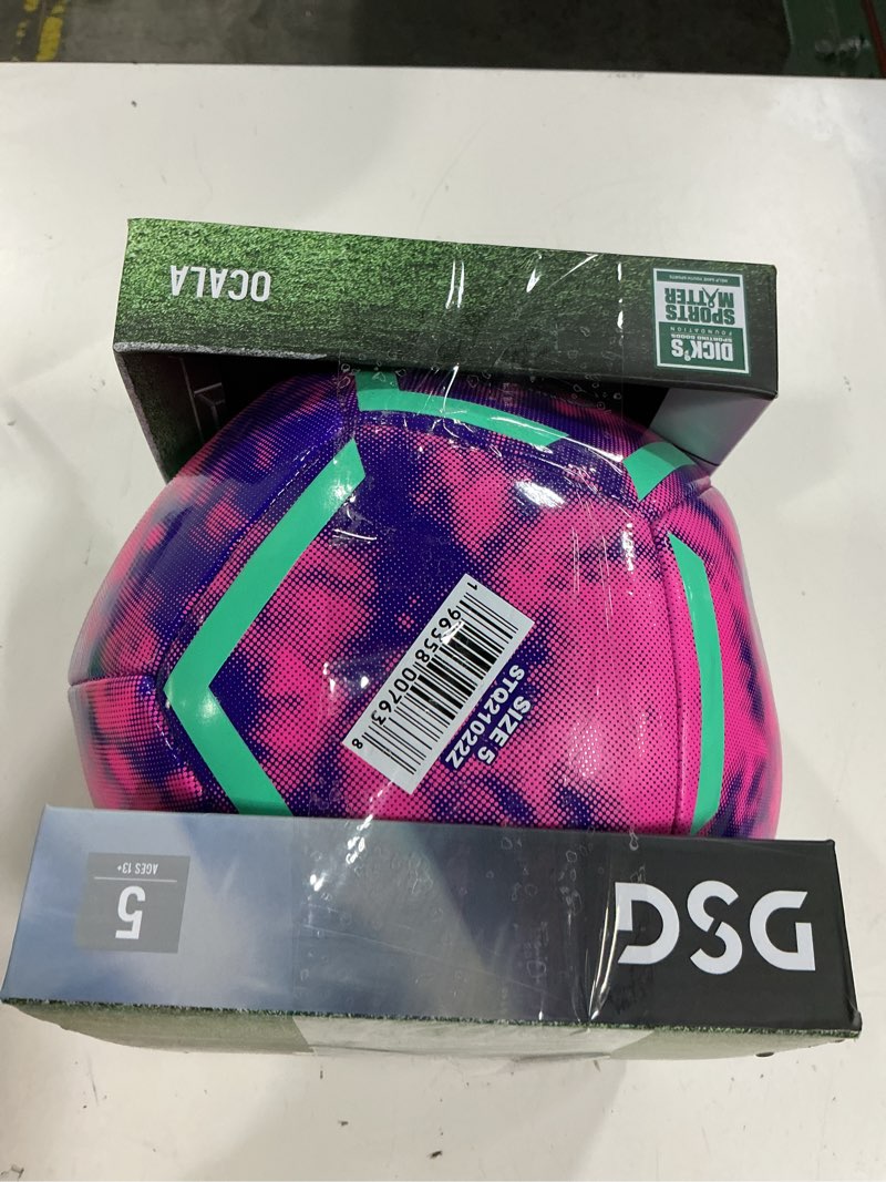 Condition photo showing New/Like New for ocala soccer ball, size 5