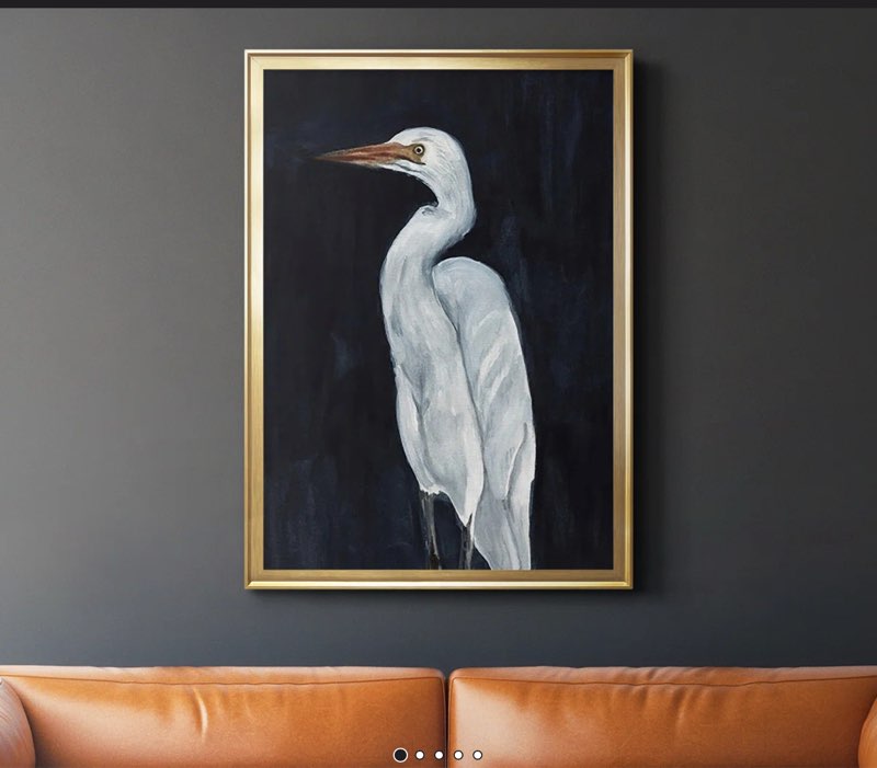 Calm Great Egret I - Print